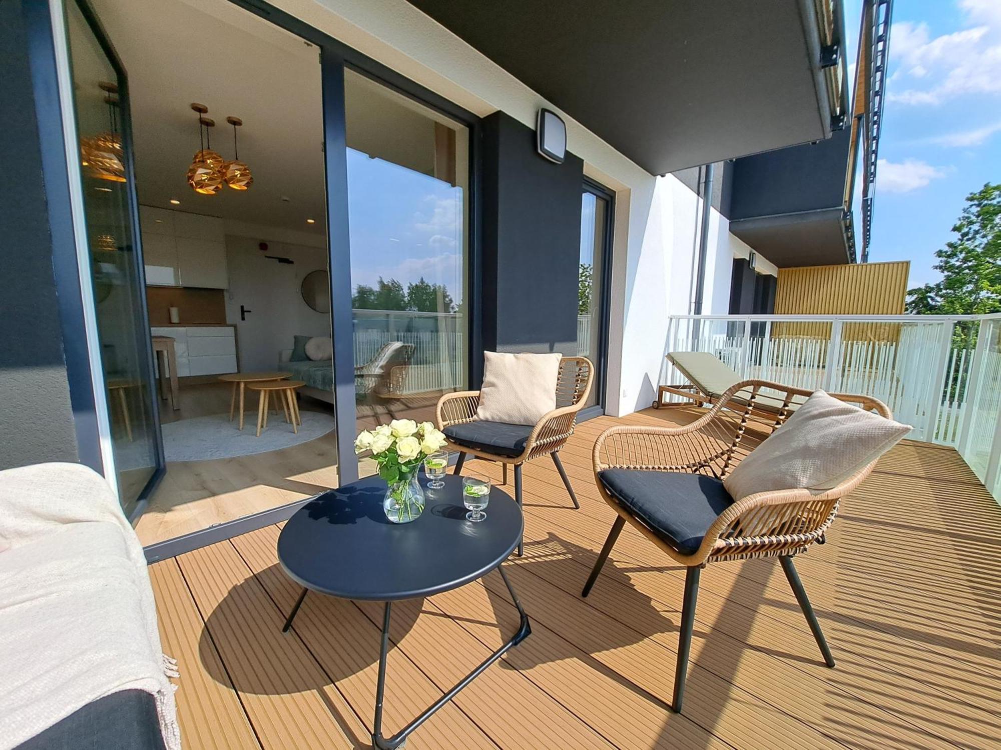 Apartament Sloneczny & Spa Plazowa A208 グジボボ エクステリア 写真