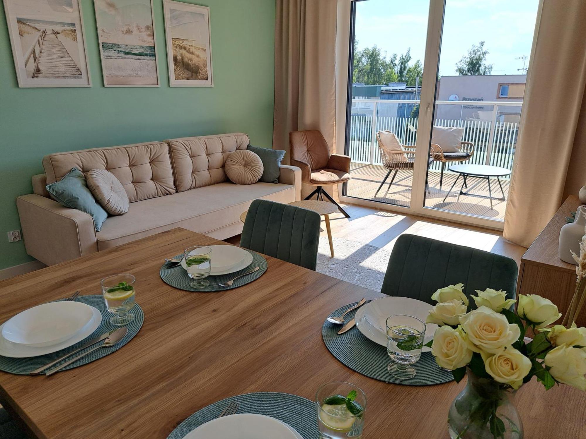 Apartament Sloneczny & Spa Plazowa A208 グジボボ エクステリア 写真