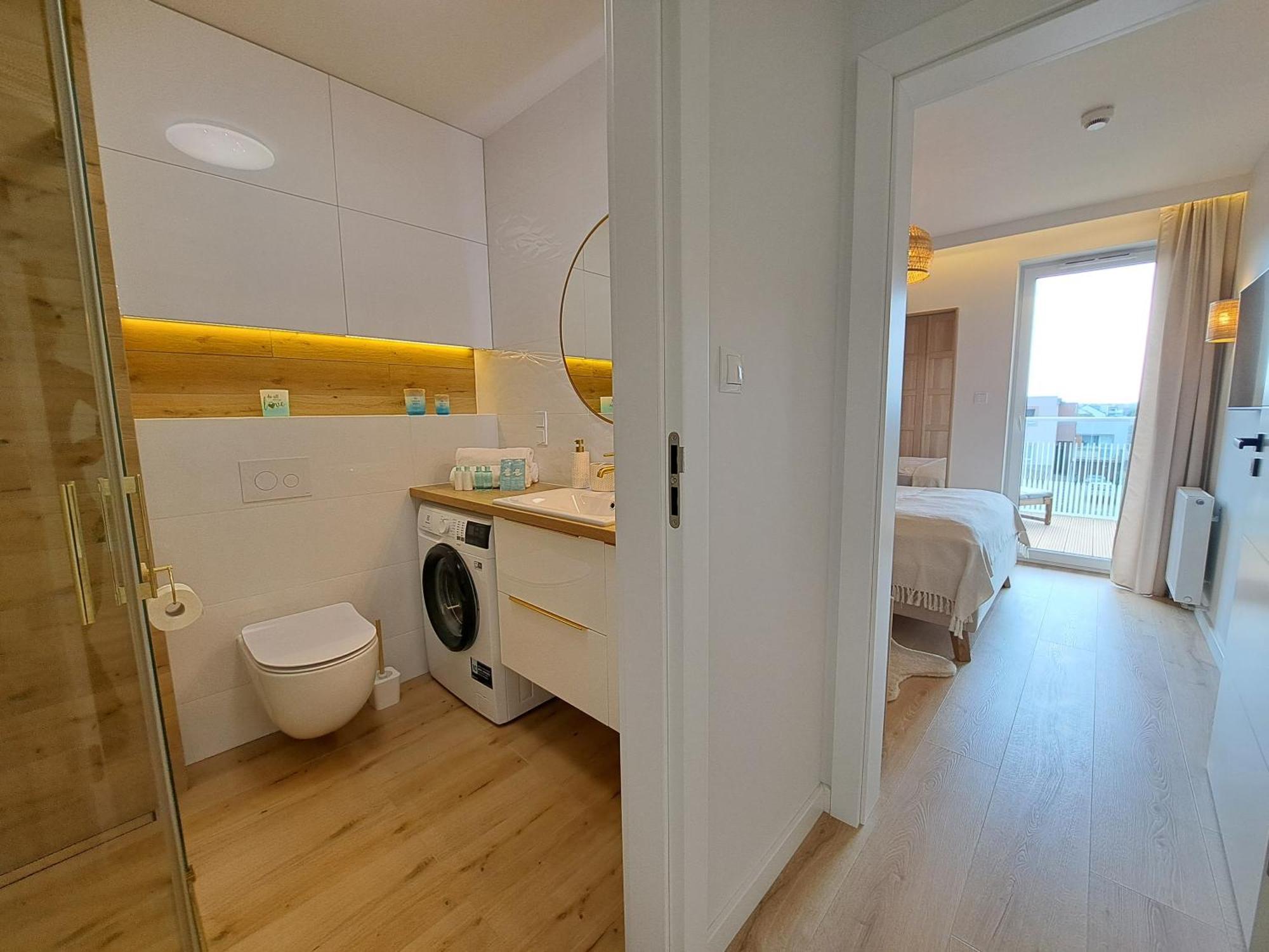 Apartament Sloneczny & Spa Plazowa A208 グジボボ エクステリア 写真