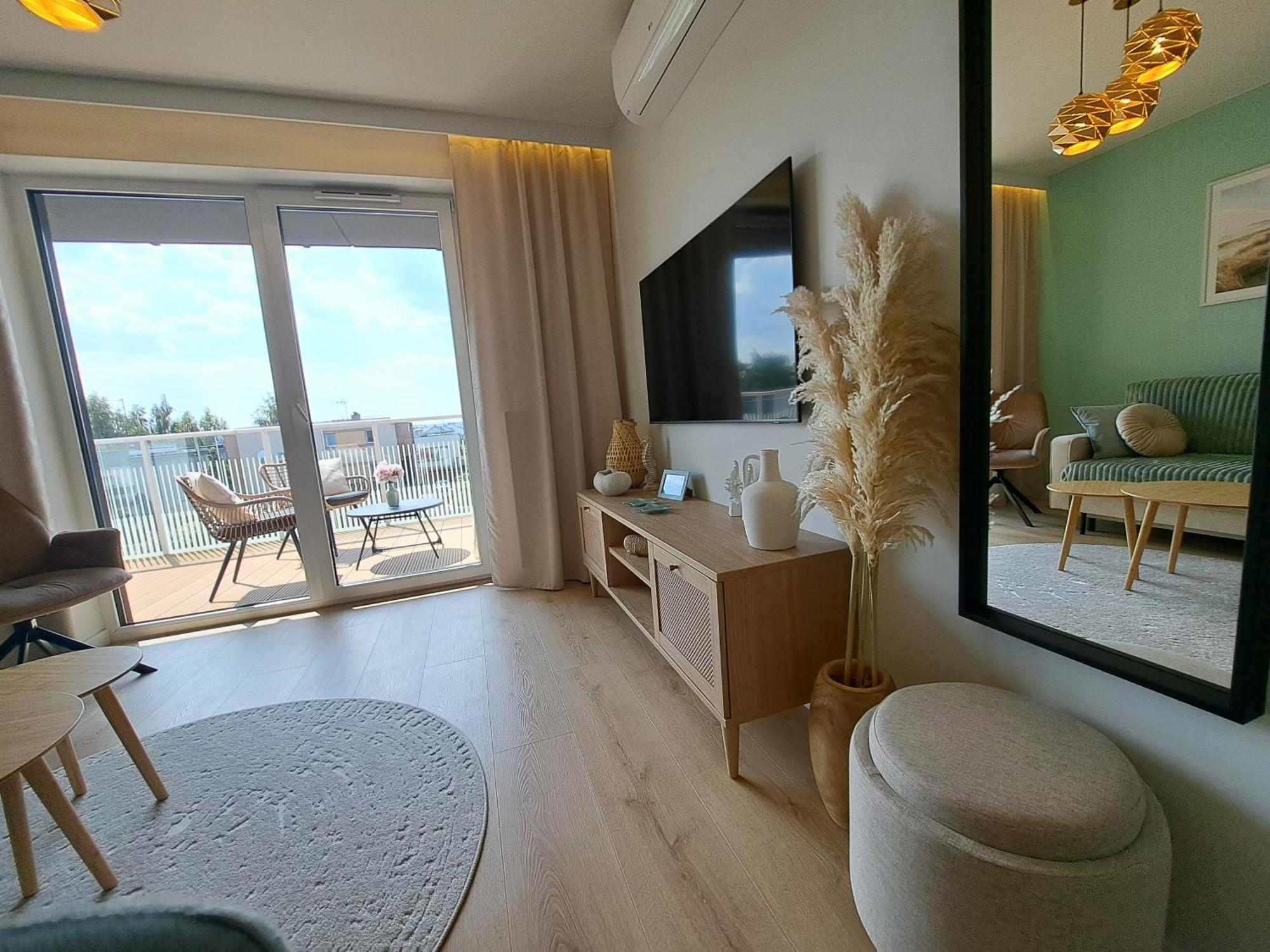 Apartament Sloneczny & Spa Plazowa A208 グジボボ エクステリア 写真